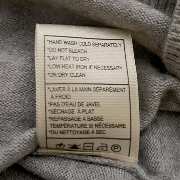 BB Dakota Steve Madden Olivia Sweater Dress Grey Crewneck Knit Womens Size Small - Picture 11 of 11